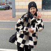 Collision Color Plüschjacke